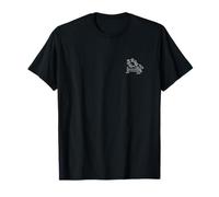 Horse Equestrian Show Jumping Minimalist Black and White T-Shirt
