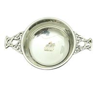 Horse Eventing Enamel Pewter Quaich Bowl Scottish Quaich 184