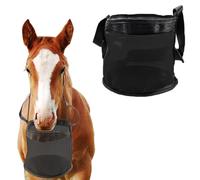 Horse Feed Bag, Horse Hay Feed Sacks Slow Feeder, Durable Sacks With Adjustable Straps, Comfort Neck Pad And Nose Pad, 3 Sizes