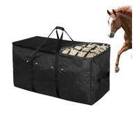 Horse Feeding Bag, Hay Bale Bag, High Performance Control Oxford Hay Bale Bag, Extra Large, Goat Feed, Waterproof, Horse Nutrition for Cattle Sheep Supplies