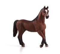Horse Figurine Chestnut Arabian Stallion Realistic 12.5cm Collectible Display US