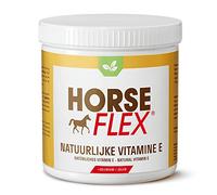 HORSE FLEX Natural Vitamin E + Selenium Powder for Horses to Support Muscle Functions, Muscle Metabolism and Muscle Building - 544 g
