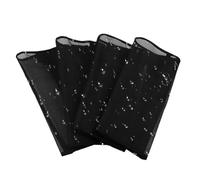 Horse Fly Boots, 4 Pieces Breathable Mesh Fly Leggings, 18.9x14.96x14.96 Inches Portable Adjustable Leg Guards, Summer Arthropod Protection, Compact Comfortable Gear for Farm Grassland Use