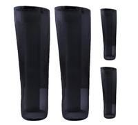 Horse Fly Boots Set - Protective Mesh Leggings, Breathable Guards | 4PCS Anti- Horse Gear, Fly Resistant Sleeves Ideal Use for Barn, Riding, Farm, Pasture