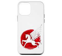 Horse Fly Eagle Riding Mould Japan Red Sun Victory Case for iPhone 12 mini