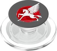 Horse Fly Eagle Riding Mould Japan Red Sun Victory PopSockets PopGrip for MagSafe