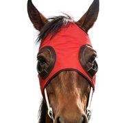 Horse Fly Eye Cover - 23.62 Inches Cover Elastic Fit, Breathable Mesh Blinkers Covers, Anti Dust With Ventilation System | Sandproof Wind Resistant Shield For Training Riding Competition Outdoor