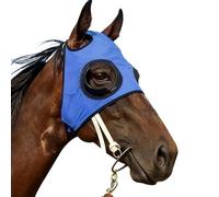 Horse Fly Eye Cover - Breathable Mesh Blinker Cover, Classic Design, Airflow Blinker Hood, Long Lasting | Protective Equestrian Equipment to Support Competition Training Outdoor Use at Horse