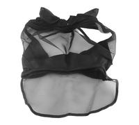 Horse Fly Mask Breathable Comfortable Soft Mesh Long Nose Cover with Ears Protection for Trail Riding All Breeds Polyester Pony Cob Full Size (S)