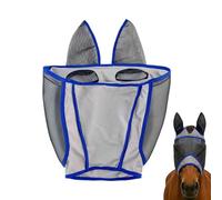 Horse Fly Masque with Ears Fine Mesh Protective Cover