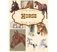 Horse for Junk Journal and Scrapbooking: | Horse Ephemera : +120 elements | One-Sided Decorative Paper | Perfect for Card Making, Scrapbooking , Paper Crafting |