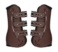 Horse Front Leg Boots, Breathable Impact Resistant Horse Leg Guards with Non - Slip Jacquard Elastic Band, for Jumping Training Riding and Equestrian Competition (Large)