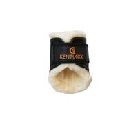Horse gaiters open leather hindquarters Kentucky Tunout