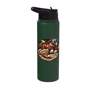 Horse Gallop Astronaut Moon Fantasy Rocket Space Stainless Steel Insulated Water Bottle