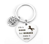 Horse Gifts for Women Horse Keyring Horse Girl Gifts Valentine Gifts for Kids Teenage Girls Equestrian Gifts Horse Riding Keychain Horse Riding Gifts Horse Themed Gifts 发or Girls Horse Riding Gifts