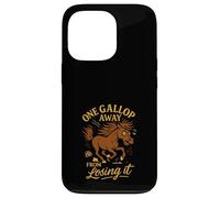 Horse Girl Humor Barn Life Saddle Sass Riding Club Case for iPhone 13 Pro