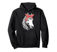 Horse Girl Mom Woman Pony Pullover Hoodie