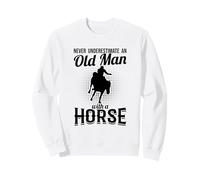 Horse Grandpa Horse Riding Lessons Father's Day Sweatshirt