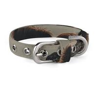 Horse Grazing on The Mountain Dog Collar Adjustable Soft and Comfortable Puppy Collars with Metal Buckle Pet Collar for Small Medium Pet