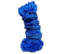 Horse Greedy Feeder Haynet - Equestrian 40" Regular Mesh Holes Strong Ringed Haylage Hay Nets for Horses - Stable Yard Field Trickle Feed Equipment (Blue)