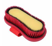 Horse Grooming Brush, Anti Slip Soft Bristle Horse Body Scrubbing Sponge Comfortable Equestrian Massage Tool for Horse Cleaning Washing Bathing