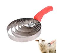 Horse Grooming Brush | Horse Curry Brush | Double-sided Shedding Comb Equine Shedding Tool Sheep Grooming Tool Ergonomic Horse Brush Sheep Shedding Brush Equine Grooming Supplies Horse Care Products