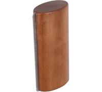 Horse Grooming Brush - Solid Wood Sweat Scraper with Serrated Edge and Hair Removal Tool for Stable Use, Medium Size