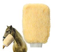 Horse Grooming Mitts - 9.4x6.6 Inches Comfortable Bathing Glove for Coat Cleaning, Multifunctional Brush with Gentle Massage Function, Pet Accessory for Horses, Cats, Dogs, and Small Animals