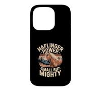 Horse Haflinger Power - Small But Mighty Quote Case for iPhone 14 Pro