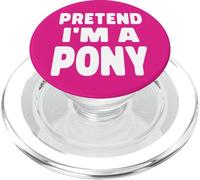 Horse Halloween Costume Pretend I’m a Pony PopSockets PopGrip for MagSafe