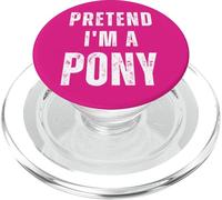 Horse Halloween Costume Pretend I’m a Pony PopSockets PopGrip for MagSafe