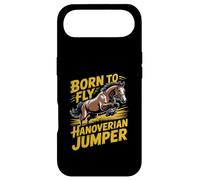 Horse Hanoverian "Born To Fly" Hanoverian Jumper Equestrian Case for iPhone Air
