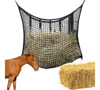 Horse Hay Feeder - Heavy Duty Hey Hanger, Portable Feeder | Easy to Fill Rectangular Hay Nets for Slow Horses, Reduce in Pasture or Stable and Prevent