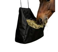 Horse Hay Net Waterproof Capacity Bag with Strap | Goat Hay Feeder for Cattle Grain Cattle Cattle Cow Farm Farm Barn Fence Wall Outdoor