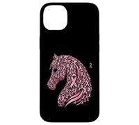 Horse Head Breast Cancer Awareness Pink Ribbon October Case for iPhone 14 Plus