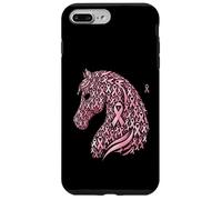 Horse Head Breast Cancer Awareness Pink Ribbon October Case for iPhone 7 Plus/8 Plus