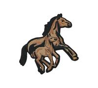 Horse Head Iron On Patches Animal Repair Patches Ponies Sewing On Applique for Clothing Jeans Hat Backpacks Ponies Head Sew Applique