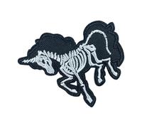 Horse Head Iron On Patches Animal Repair Patches Ponies Sewing On Applique for Clothing Jeans Hat Backpacks Sewing Embroidered Horse Head Iron On/sew