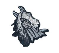 Horse Head Iron On Patches Applique Patches Animal Repair Ponies Embroidery for Clothes Bag Decoration Ponies Iron On Horse Head Sew Applique