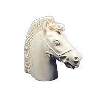Horse head sculpture - Symbol of Wealth - Prosperity