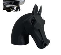 Horse Head Trailer Hitches Cover | Modern Horse Head Cover Cap for Trailer Coupling Decoration | Easy Installation Weatherproof Guard Protective Covers Cap for Truck, Recreational Vehicle