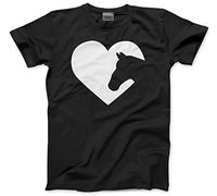 Horse Heart - Kids T-Shirt - I Love My Horse Riding Pony 12-13 Years Black