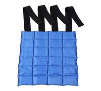 Horse Ice Pack Cooling Leg Wrap Reusable Breathable Gel Ice Boot for Hock Ankle Knee Legs Boots and Hooves Blue Polyester