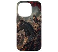 Horse In A Medieval Battle Case for iPhone 14 Pro
