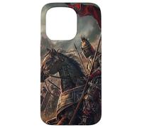 Horse In A Medieval Battle Case for iPhone 15 Pro