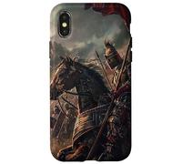 Horse In A Medieval Battle Case for iPhone X/XS