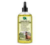 Horse Insect Repellent Care Oil | Immediate Protection & Long-lasting Protection, Strong Against Mosquitoes, Black Flies Files, Horse Flies & Tick Coat & Skin Friendly (50ml Clear Dropper)