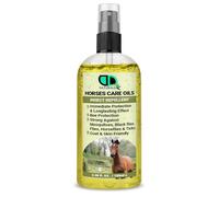 Horse Insect Repellent Care Oil | Immediate Protection & Long-lasting Protection, Strong Against Mosquitoes, Black Flies Files, Horse Flies & Tick Coat & Skin Friendly (100ml Spray)