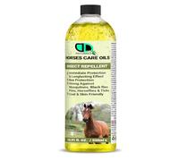 Horse Insect Repellent Care Oil | Immediate Protection & Long-lasting Protection, Strong Against Mosquitoes, Black Flies Files, Horse Flies & Tick Coat & Skin Friendly (500ml)
