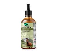 Horse Insect Repellent Care Oil | Immediate Protection & Long-lasting Protection, Strong Against Mosquitoes, Black Flies Files, Horse Flies & Tick Coat & Skin Friendly (50ml Glass Dropper)
